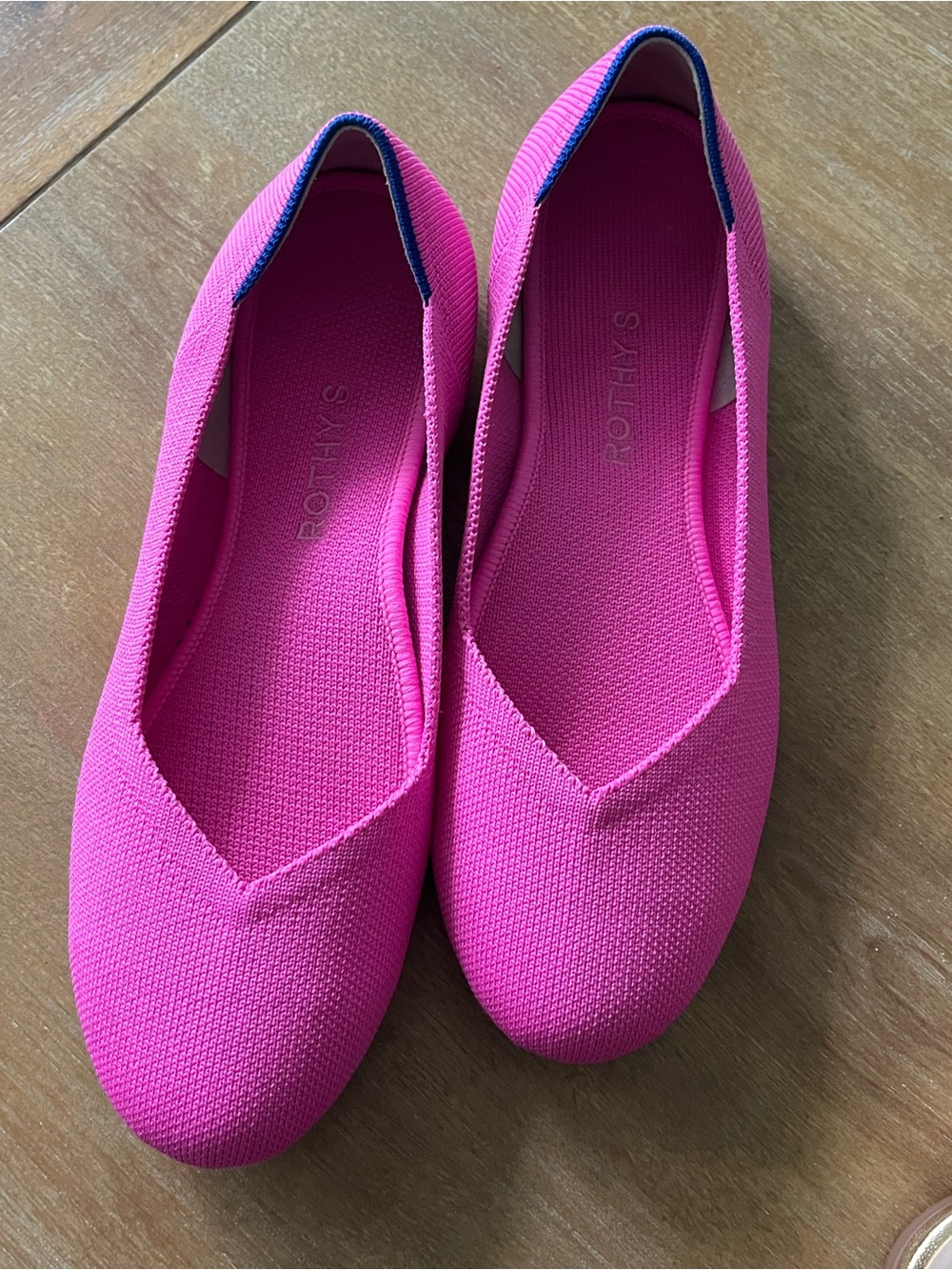 Rothy's Hot Pink Flats